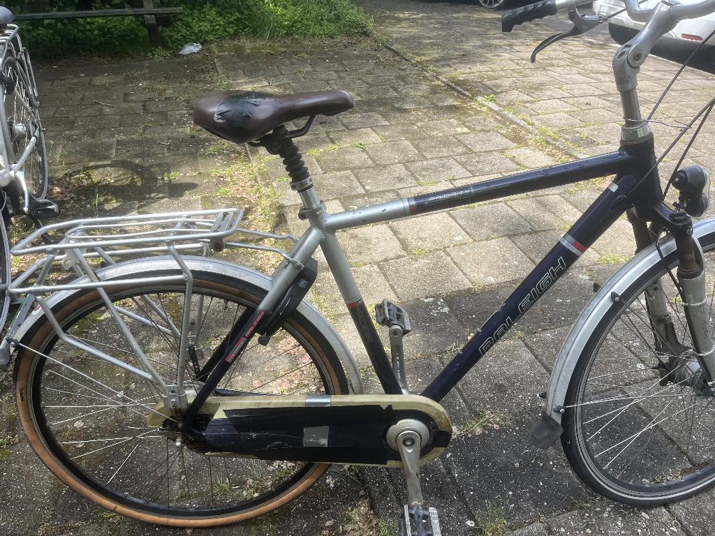 herenfiets, Fietsen en Brommers, Fietsen | Heren | Herenfietsen, Overige merken, Gebruikt, Versnellingen, Ophalen of Verzenden