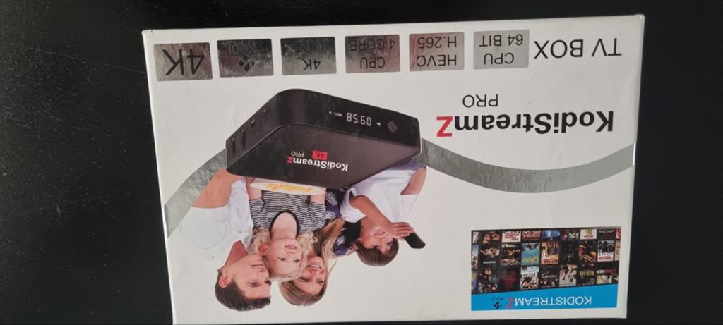 KodiStreamZ PRO 4K TV Box - Nieuw in doos, Audio, Tv en Foto, Mediaspelers, Ophalen of Verzenden, Nieuw, HDMI, Zonder harde schijf