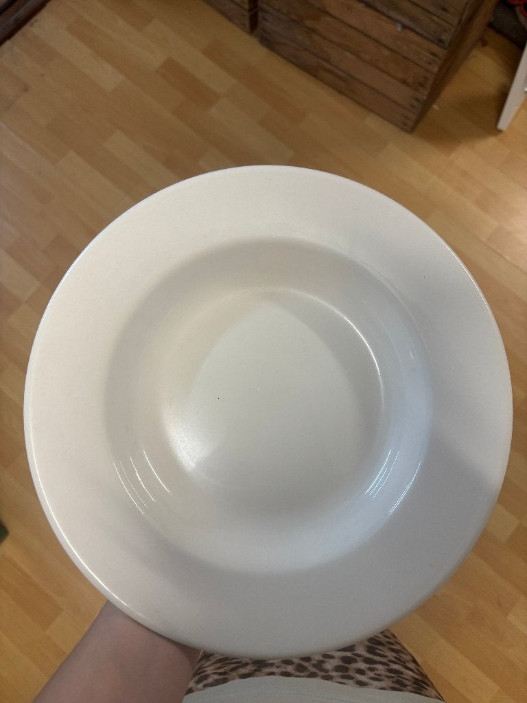Dudson horeca porselein, wit, diepe borden 29 cm, Ophalen, Zo goed als nieuw, Bord(en), Overige stijlen