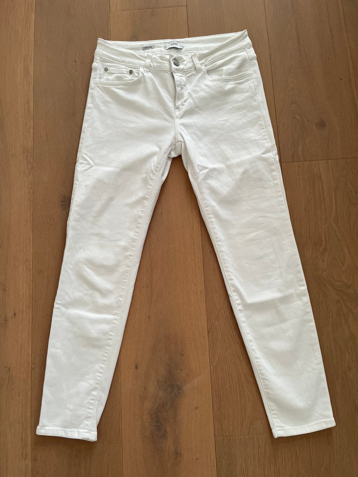 Witte broek Closed, Baker, maat 26, zgan, Kleding | Dames, Ophalen of Verzenden, Zo goed als nieuw, Wit, W27 (confectie 34) of kleiner