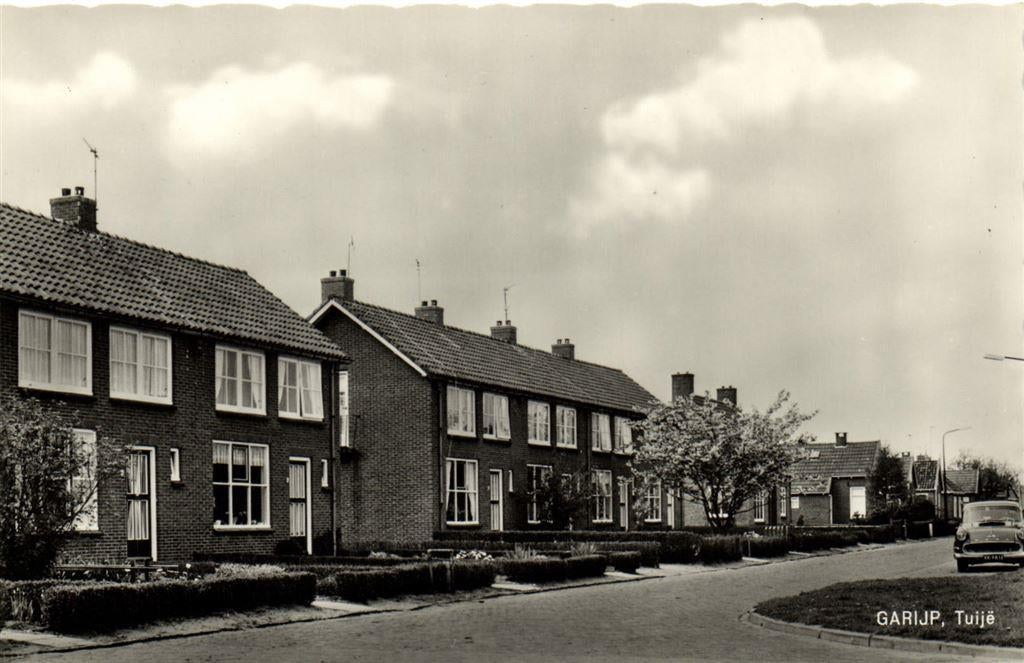 Garijp, Tuije - auto - ongelopen, Verzamelen, Ophalen of Verzenden, Voor 1920, Ongelopen, Noord-Brabant
