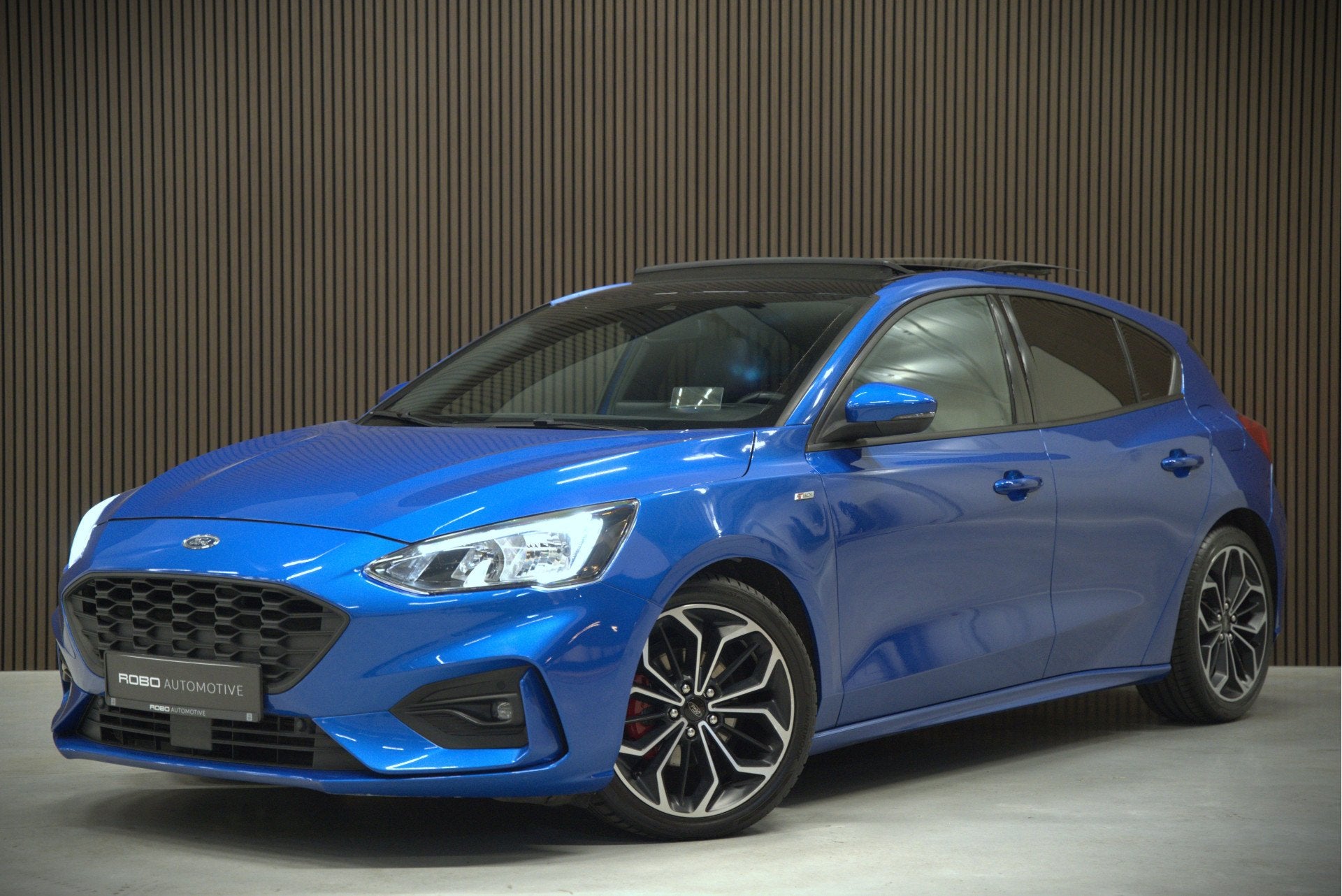 Ford Focus 1.0 EcoBoost ST Line Business | Panoramadak | Ban, Gebruikt, Euro 6, Blauw, Bedrijf