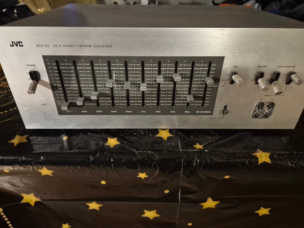 JVC SEA-50 Stereo Grafische Equalizer - Vintage Audio, Audio, Tv en Foto, Ophalen, Gebruikt, JVC, Minder dan 60 watt