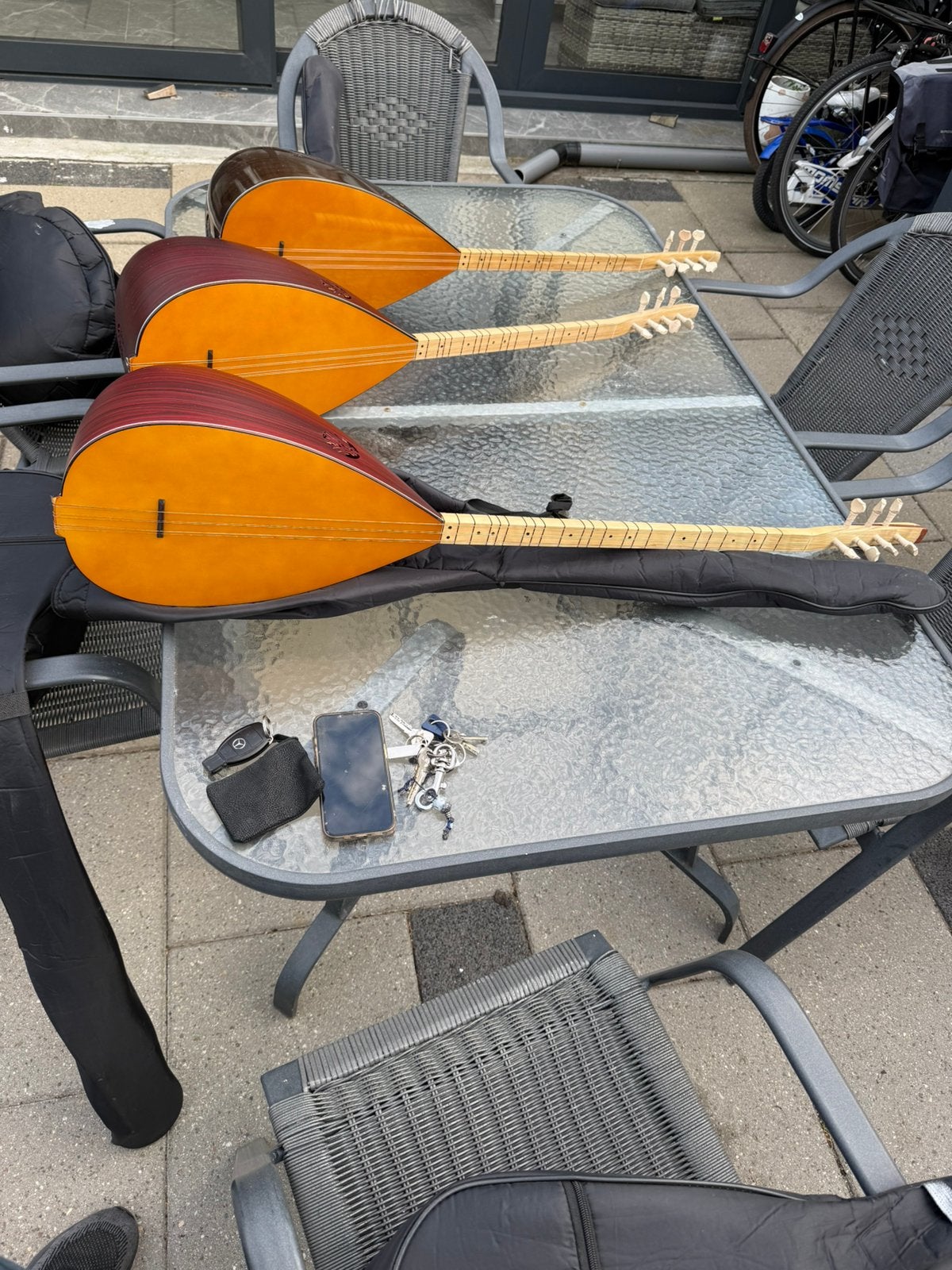 Traditionele Turkse Saz / Bağlama uzun sap - Nieuw, Muziek en Instrumenten, Ophalen of Verzenden, Nieuw, Luit, Saz of Bouzouki