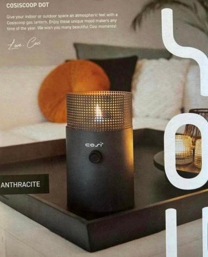 NIEUW Gaslantaarn tuin (Cosiscoop Dot - Antraciet), Ophalen, Nieuw