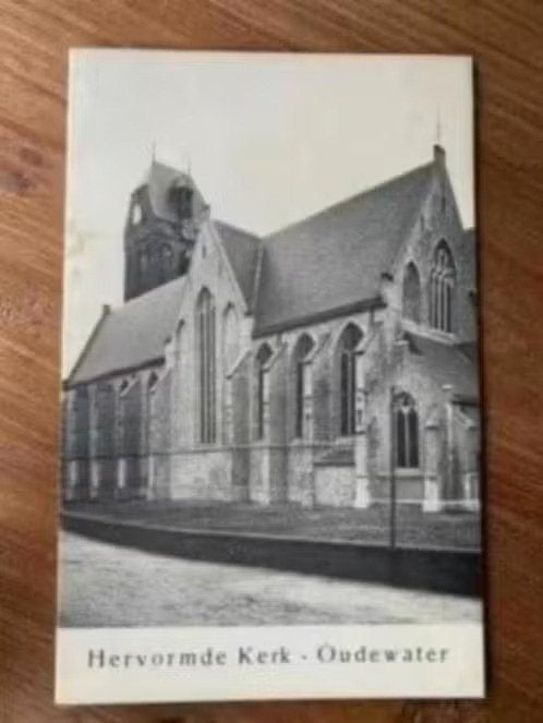 Hervormde kerk - Oudewater . 1967, Ophalen of Verzenden, Gelezen