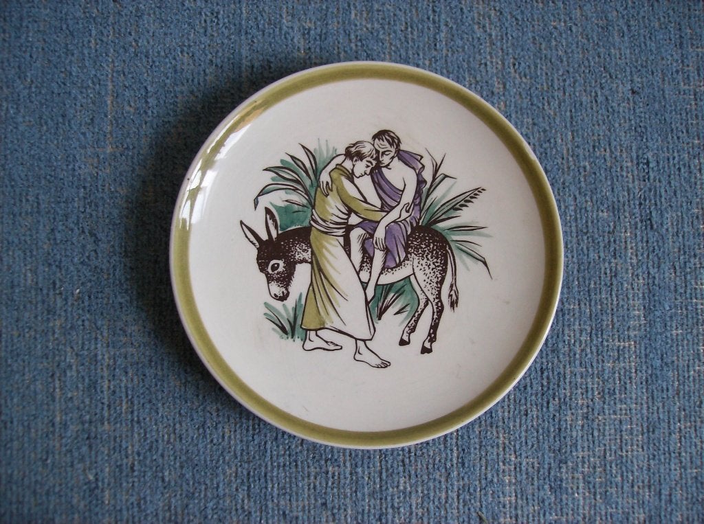 SCHOONHOVEN PLATEELBAKKERIJ, BARMHARTIGE SAMERITAAN, Ophalen of Verzenden