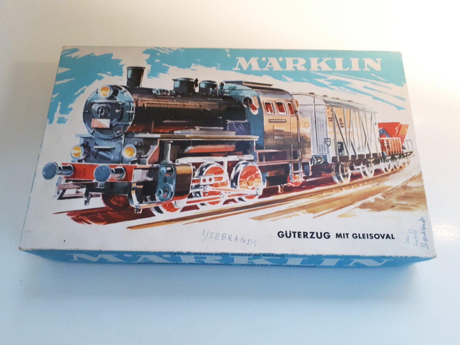 Märklin 3200 startset goederentrein met railovaal, Ophalen of Verzenden, Gebruikt, Treinset, Märklin
