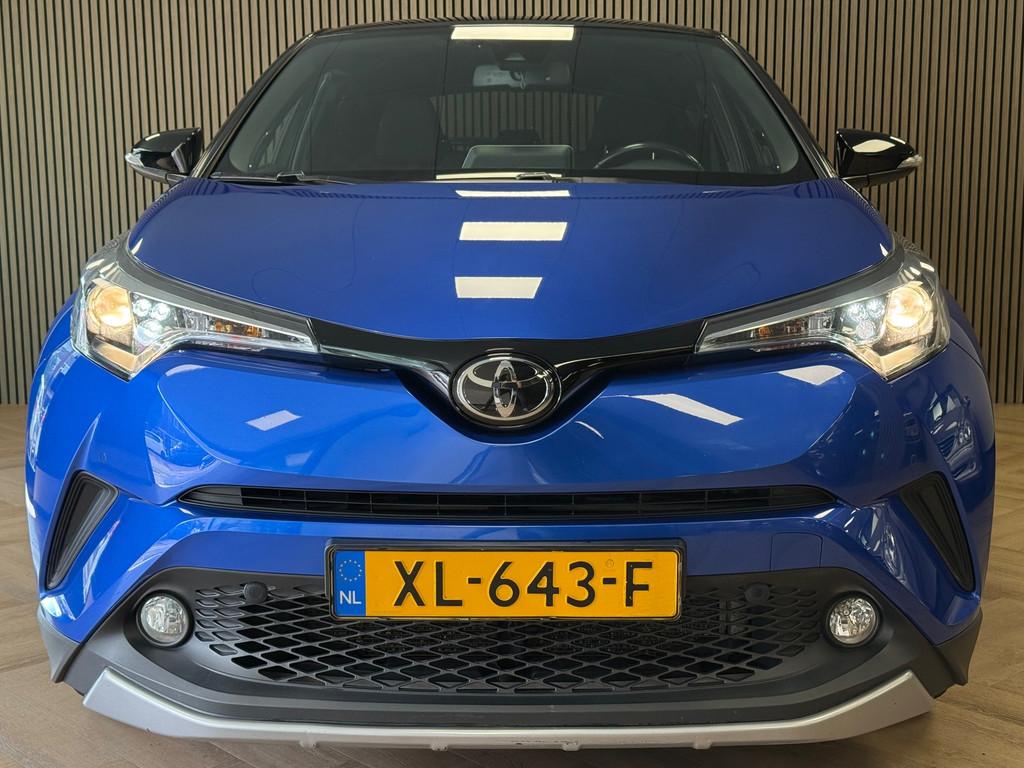 Toyota C-HR 1.2 Bi-Tone NAVI CAMERA TREKHAAK CLIMATE CRUISE, Stof, Gebruikt, Euro 6, Met garantie (alle)