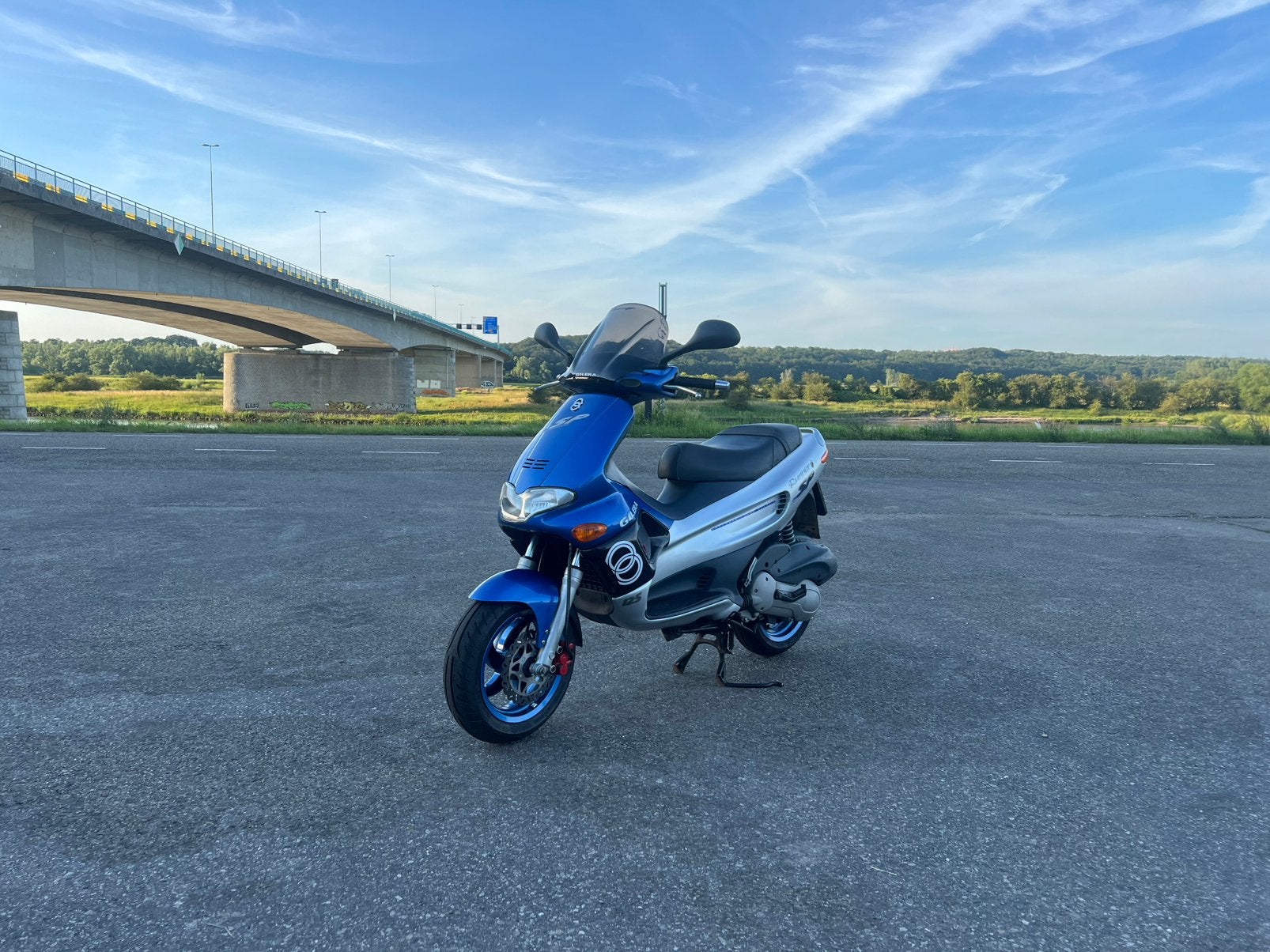 Gilera runner 125 cc dd a1 sebac, Ophalen, Overige modellen, 125 cc, Zo goed als nieuw