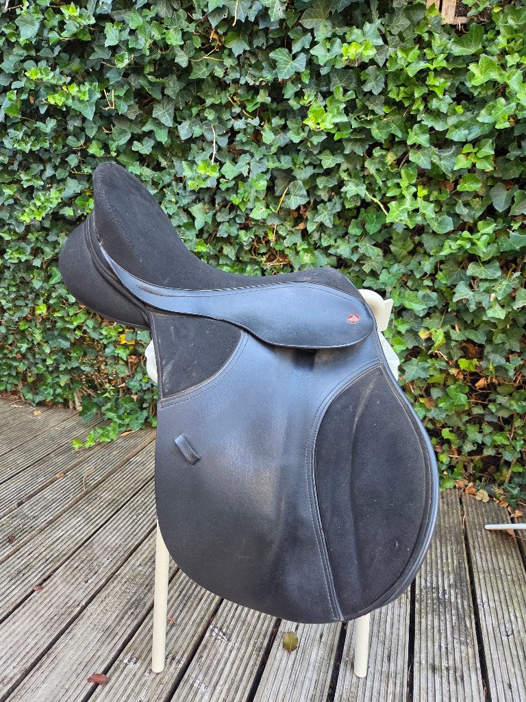 Thorowgood zadel veelzijdigheid veelzijdigheidszadel, Ophalen, L (17.5 inch), Wijd, Thorowgood