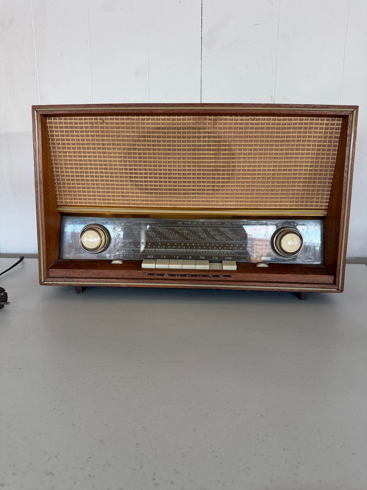 Blaupunkt Sultan 23300 Buizenradio - Vintage Jaren '50/'60, Ophalen, Gebruikt, Radio
