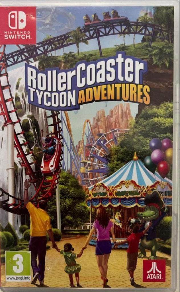 RollerCoaster Tycoon Adventures - Nintendo Switch, Spelcomputers en Games, Games | Nintendo Switch, Gebruikt, 1 speler, Ophalen of Verzenden