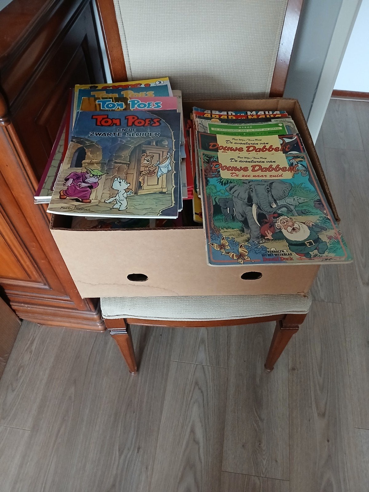 SUPRISE DOOS. ROND 20 KILO. STRIPS, Meerdere stripboeken, Ophalen of Verzenden, Gelezen, Marten Toonder, Thom Roep