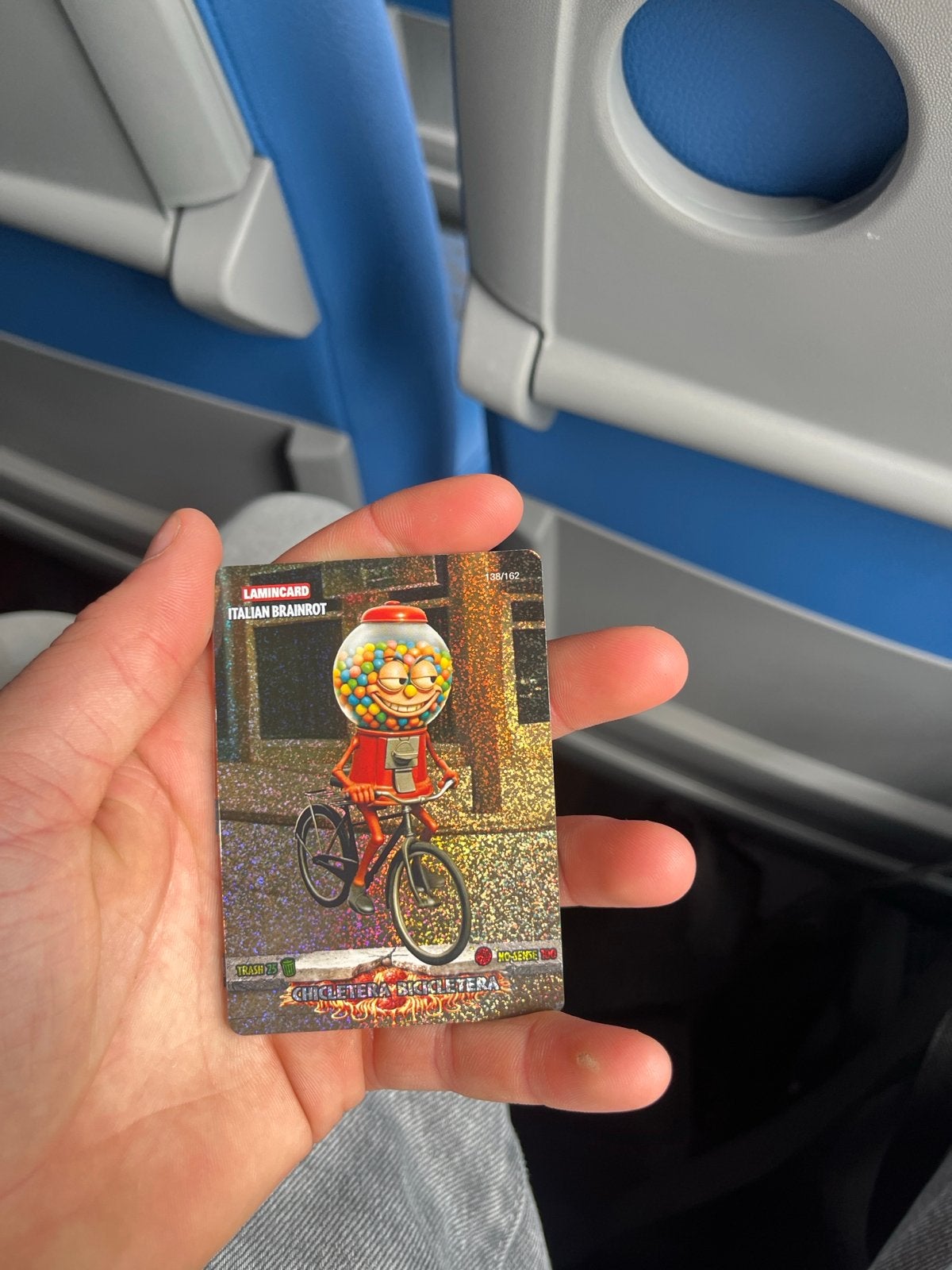 Zeldzame Lamincard Italian Brainrot - Gumball Machine, Ophalen of Verzenden, Zo goed als nieuw