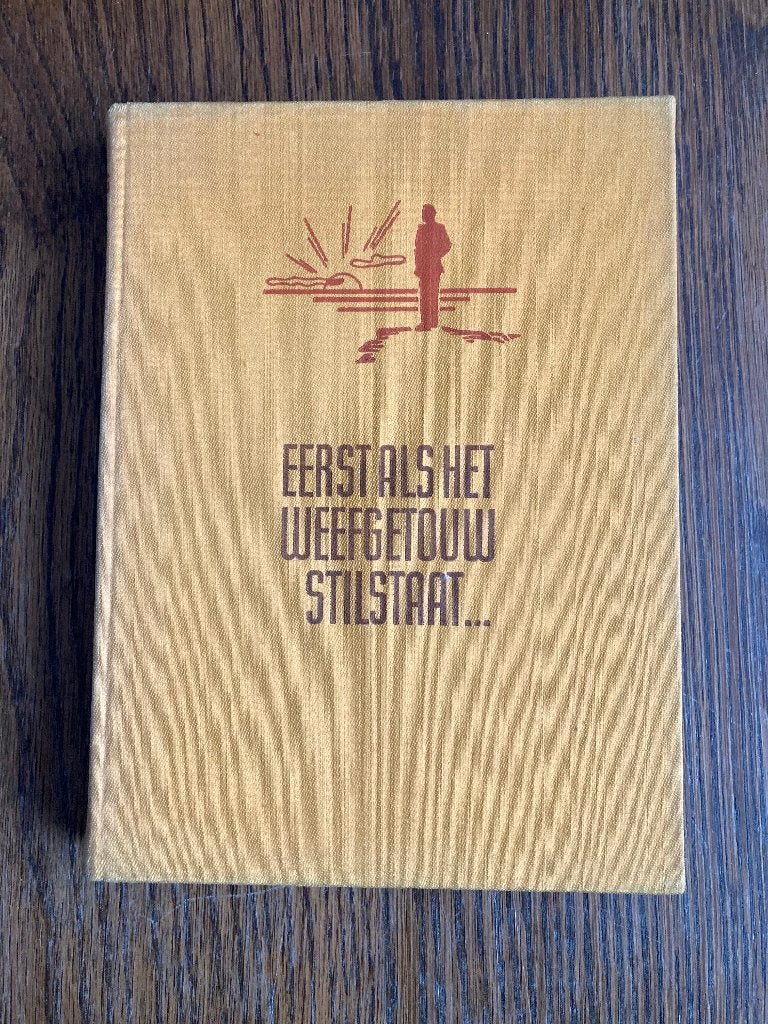 Eerst als het weefgetouw stilstaat.....	Peter H Skovmoes, Ophalen of Verzenden, Gelezen, Peter Hansen Skovmoes