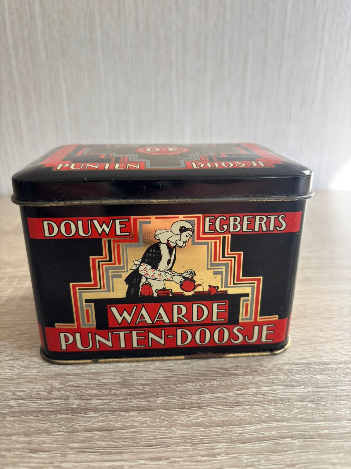 Douwe Egberts waarde punten doosje, Ophalen of Verzenden, Gebruikt, Douwe Egberts