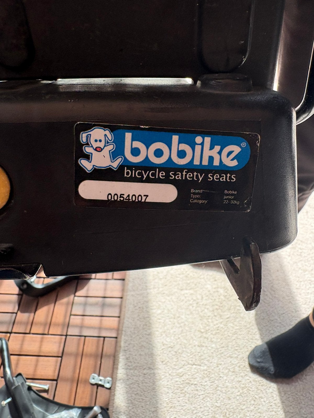 Fietstoel voor kinderen, Fietsen en Brommers, Ophalen of Verzenden, Gebruikt