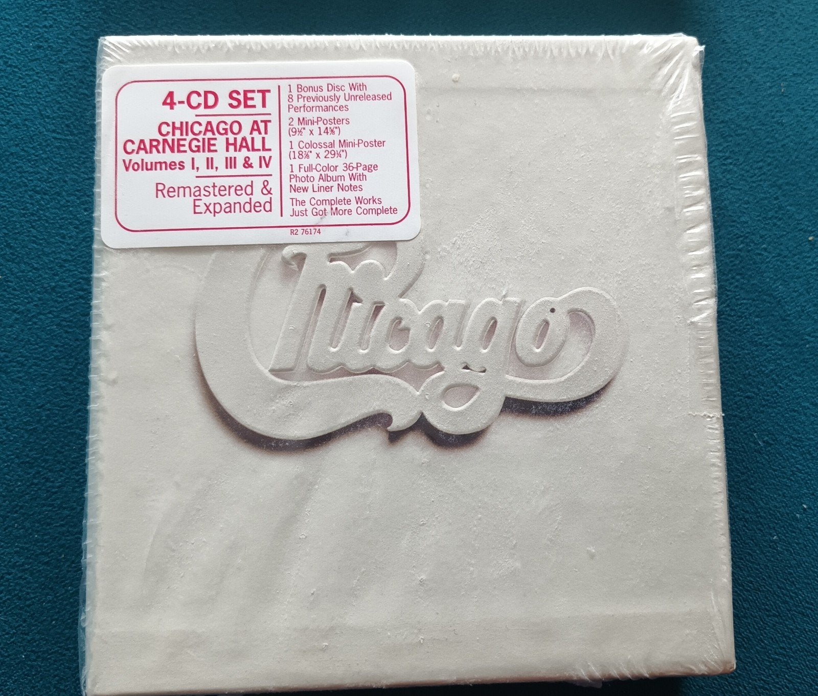 Chicago - at Carnegie Hall (4 cd box set) Rhino, Boxset, Ophalen of Verzenden, Zo goed als nieuw, Remastered