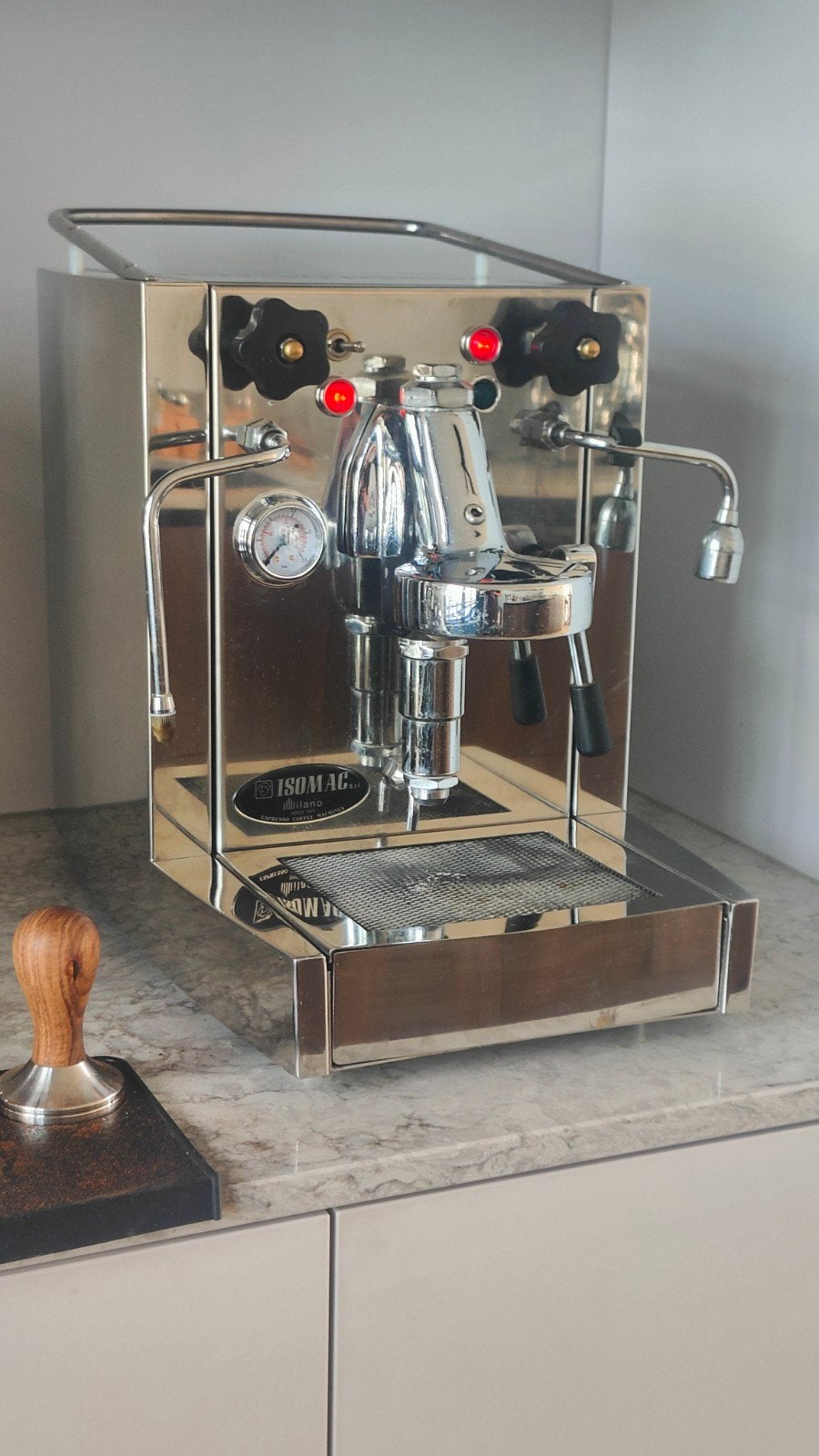 Isomac Millenium E61 HX // serviced, Witgoed en Apparatuur, Koffiezetapparaten, Ophalen, Espresso apparaat, Zo goed als nieuw