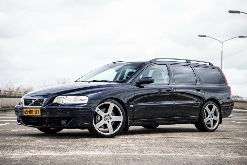 Volvo V70R AWD Geartronic | Magic Blue | Taxatie €27.500, Auto's, Automaat, 1800 kg, Zwart, Blauw