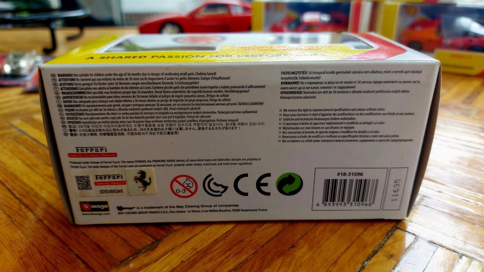 Bburago Ferrari California 1/43 - Nieuw in doos, Ophalen of Verzenden, Nieuw, Auto, Overige merken