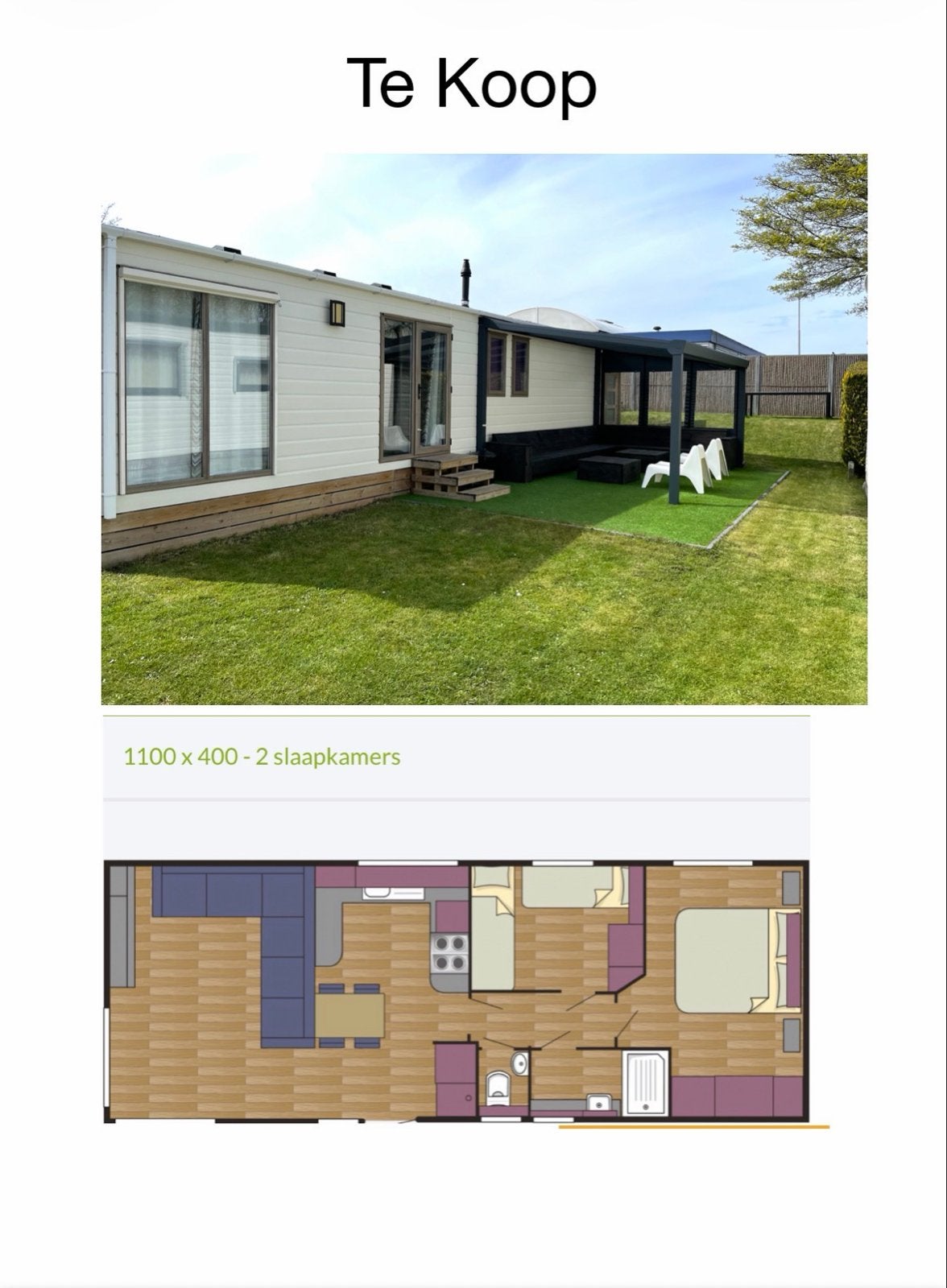 Prachtige chalet op camping De Paardekreek, Veerse Meer, Tot en met 5