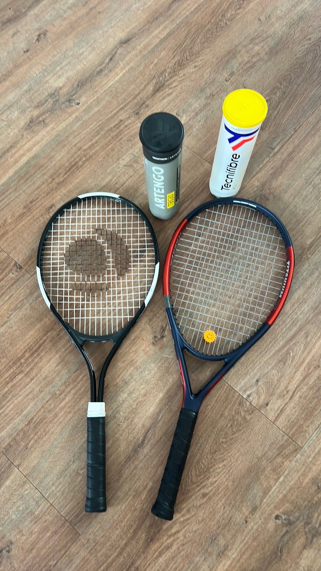 Tennisrackets en tennis ballen, Sport en Fitness, L00, Zo goed als nieuw, Racket, Ophalen