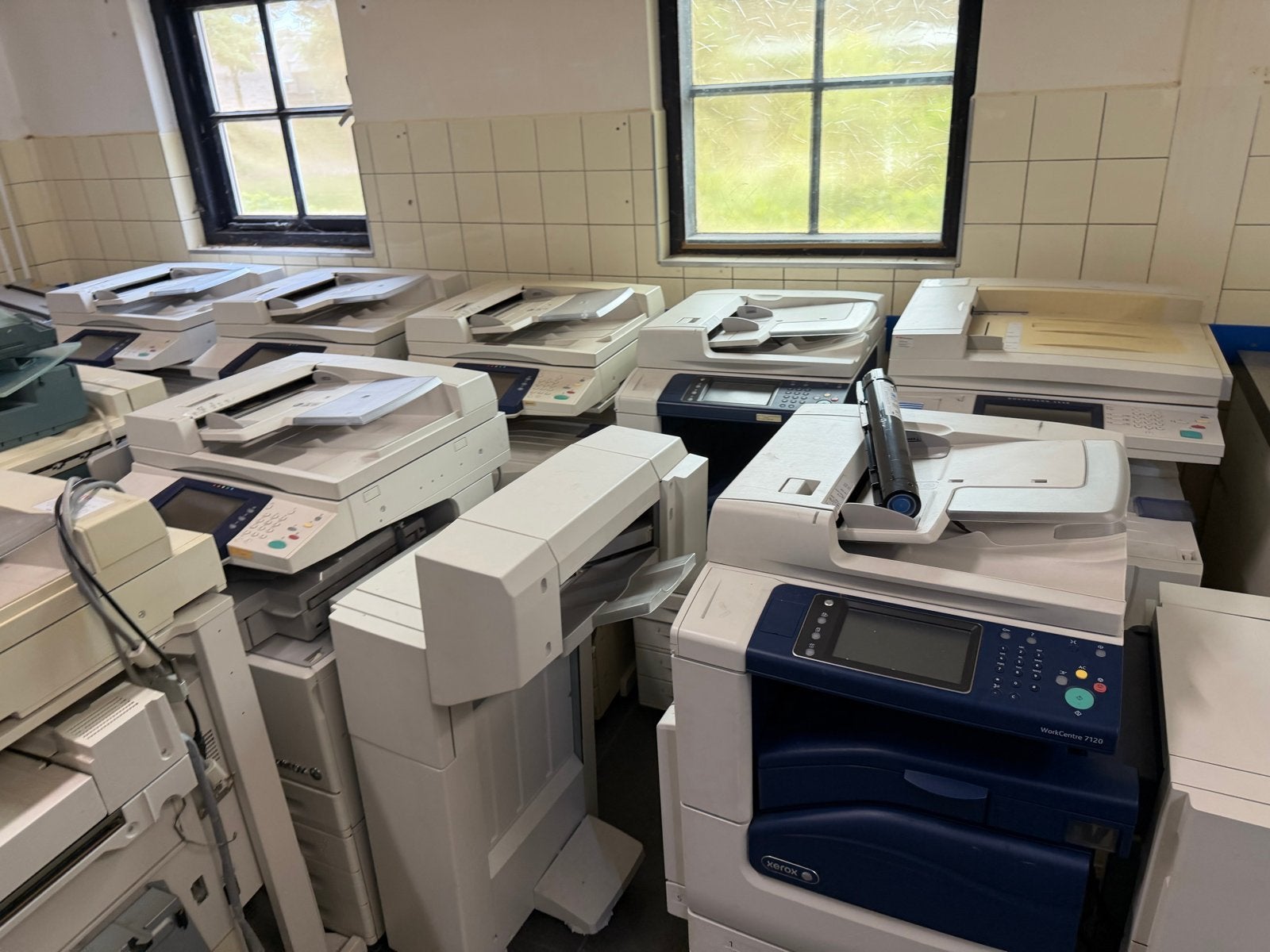 Partij ongeteste multifunctional kopieermachines/printers/sc, Computers en Software, Printers, Niet werkend, All-in-one, Laserprinter