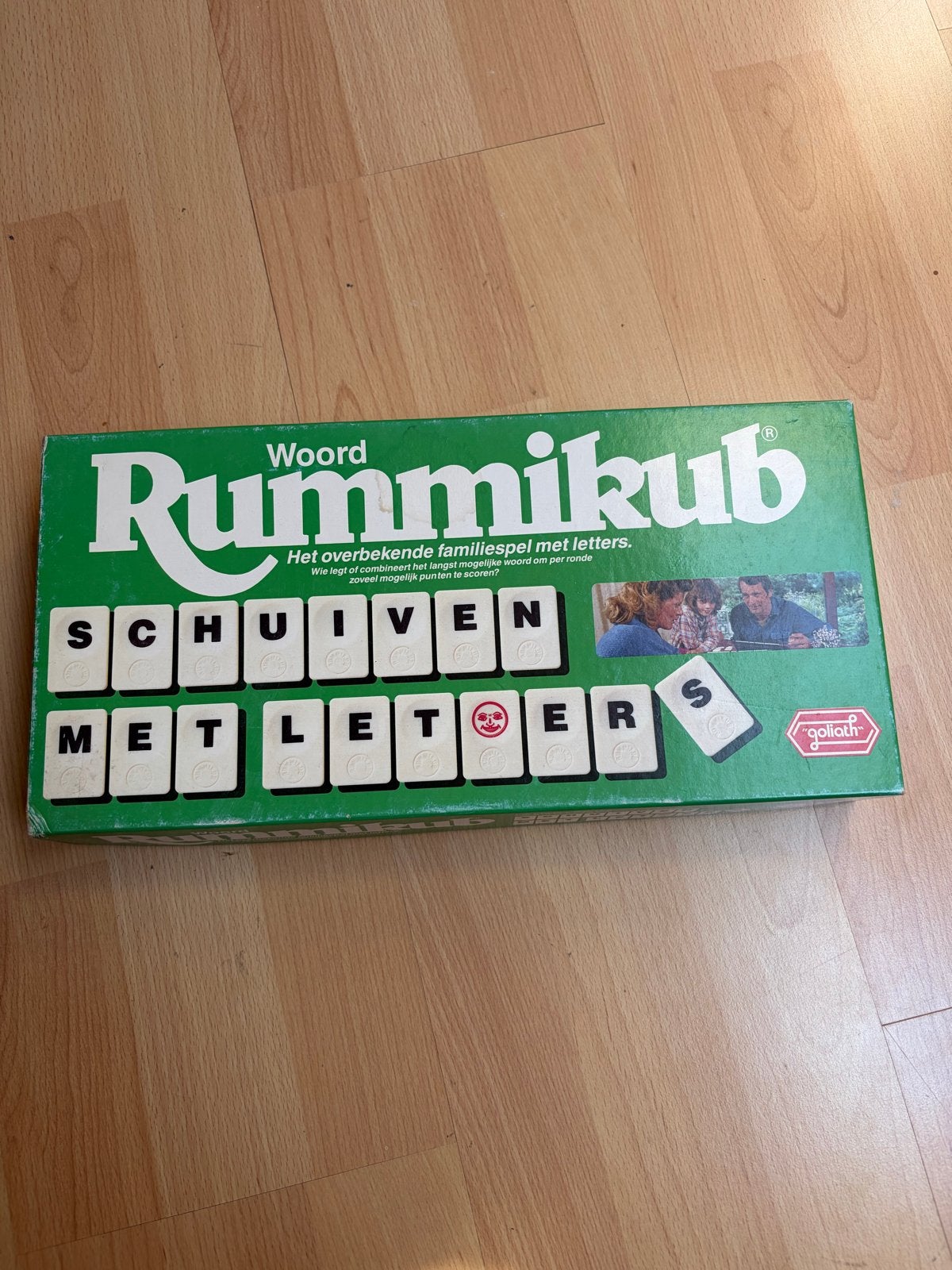 Woord Rummikub - Het overbekende familiespel met letters, Drie of vier spelers, Ophalen, Gebruikt