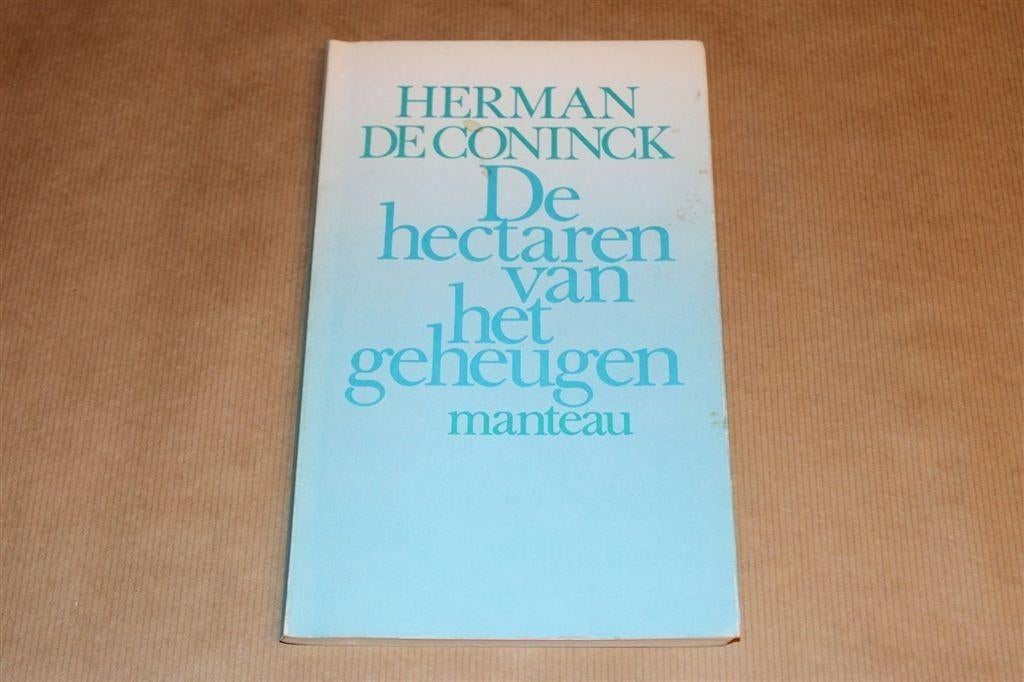Hectaren van het Geheugen — De Coninck — Poëzie, Ophalen of Verzenden, Gelezen