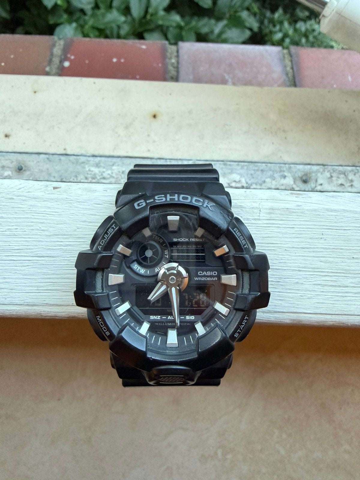 Casio G-Shock GA-700, Sieraden, Tassen en Uiterlijk, Horloges | Heren, Ophalen of Verzenden, Zo goed als nieuw, Kunststof, Casio