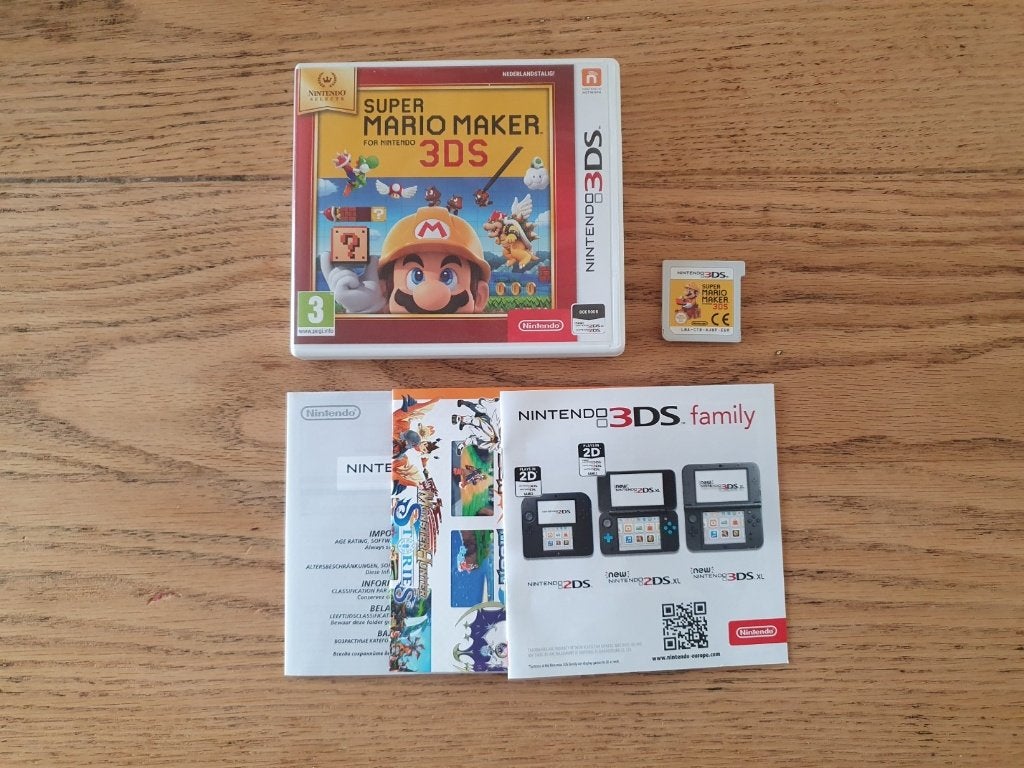 Super Mario Maker 3DS € 10,00, 1 speler, Verzenden, Zo goed als nieuw, Vanaf 3 jaar