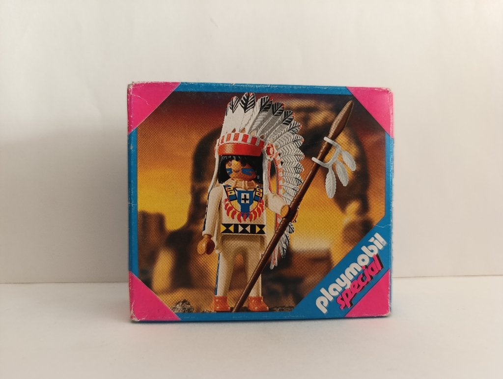 Playmobil special 4589 Indianen opperhoofd ongeopend doosje, Ophalen of Verzenden, Nieuw, Complete set