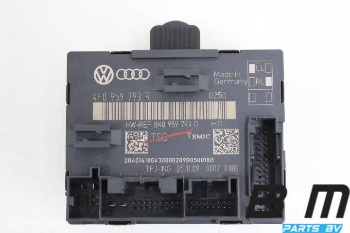 Portierregelapparaat links voor Audi A6 4F 4F0959793R, Gebruikt