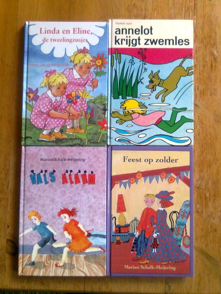 Linda en Eline de tweelingzusjes, en andere kinderboeken, Boeken, Ophalen of Verzenden, Zo goed als nieuw, Fictie algemeen
