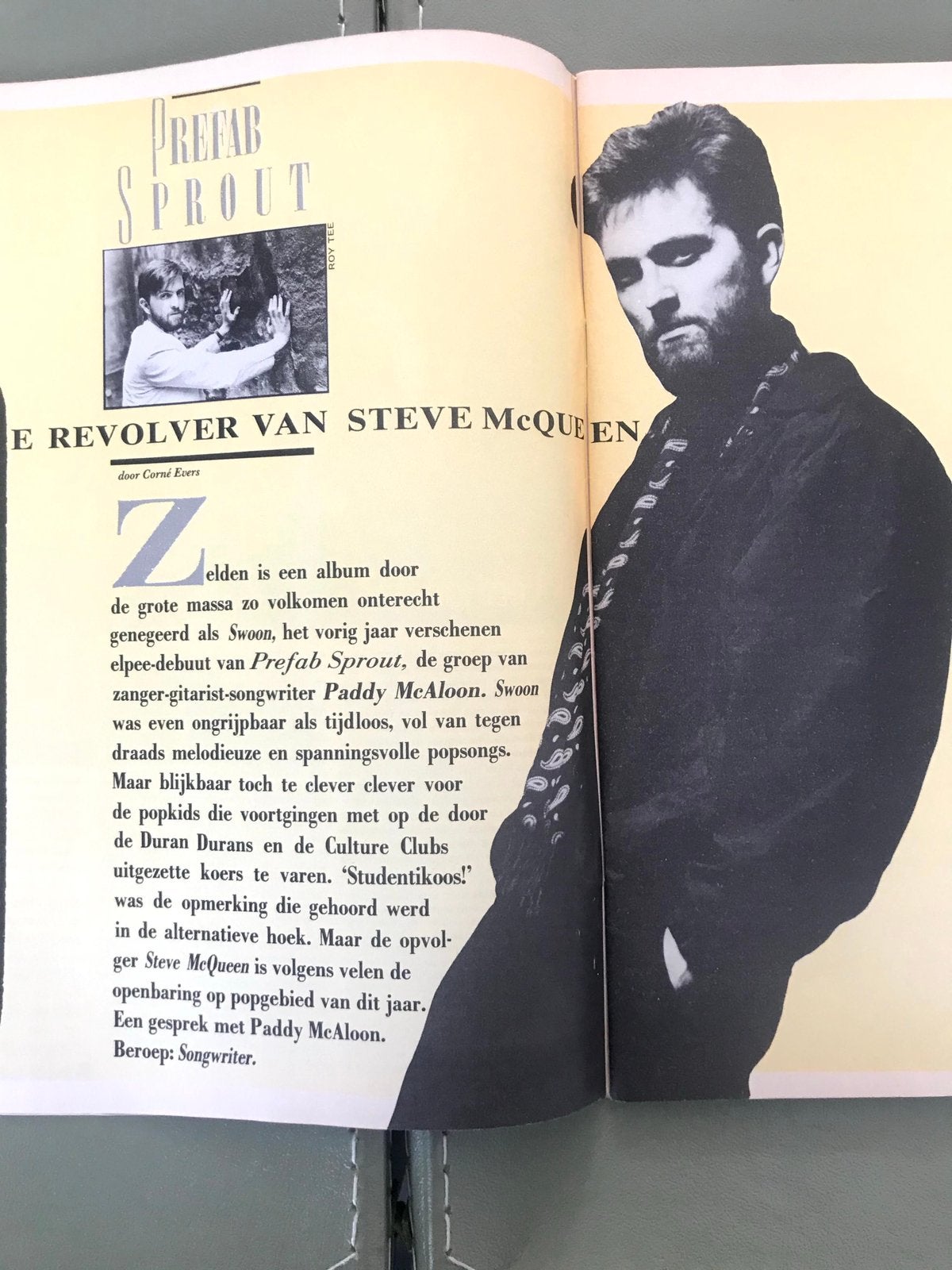 OOR Magazine 1985 PREFAB SPROUT Tom Waits WATERBOYS The Cult, Ophalen of Verzenden, Zo goed als nieuw, Muziek, Film of Tv