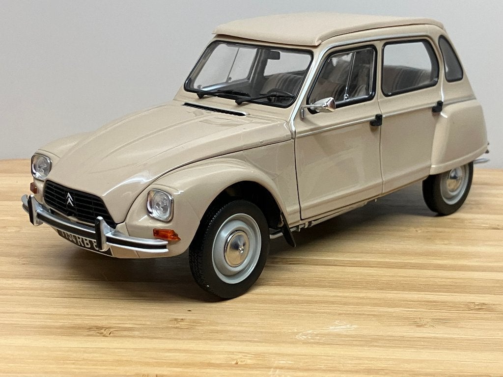 Citroen Dyane 6 van 1983 Colorado beige  1/18 Norev, Ophalen of Verzenden, Nieuw, Auto, Norev