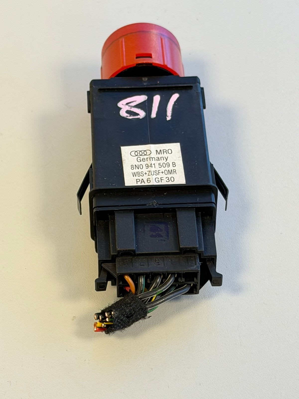 Originele Audi TT 8N alarm Alarmlichtschakelaar 8N0941509B, P, P, P, Ophalen of Verzenden