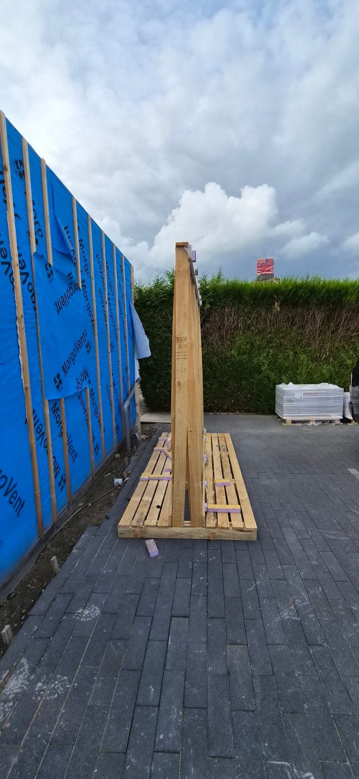 glasbok gratis, Doe-het-zelf en Verbouw, Ophalen, Gebruikt, Overige typen, Overige houtsoorten
