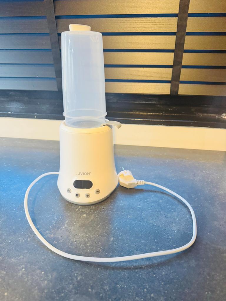 Luvion Flessenwarmer en Sterilisator, Ophalen, Zo goed als nieuw, Flessen- of potjesverwarmer