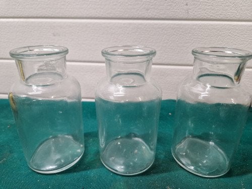 vaasjes glas melktuit vorm, Ophalen of Verzenden