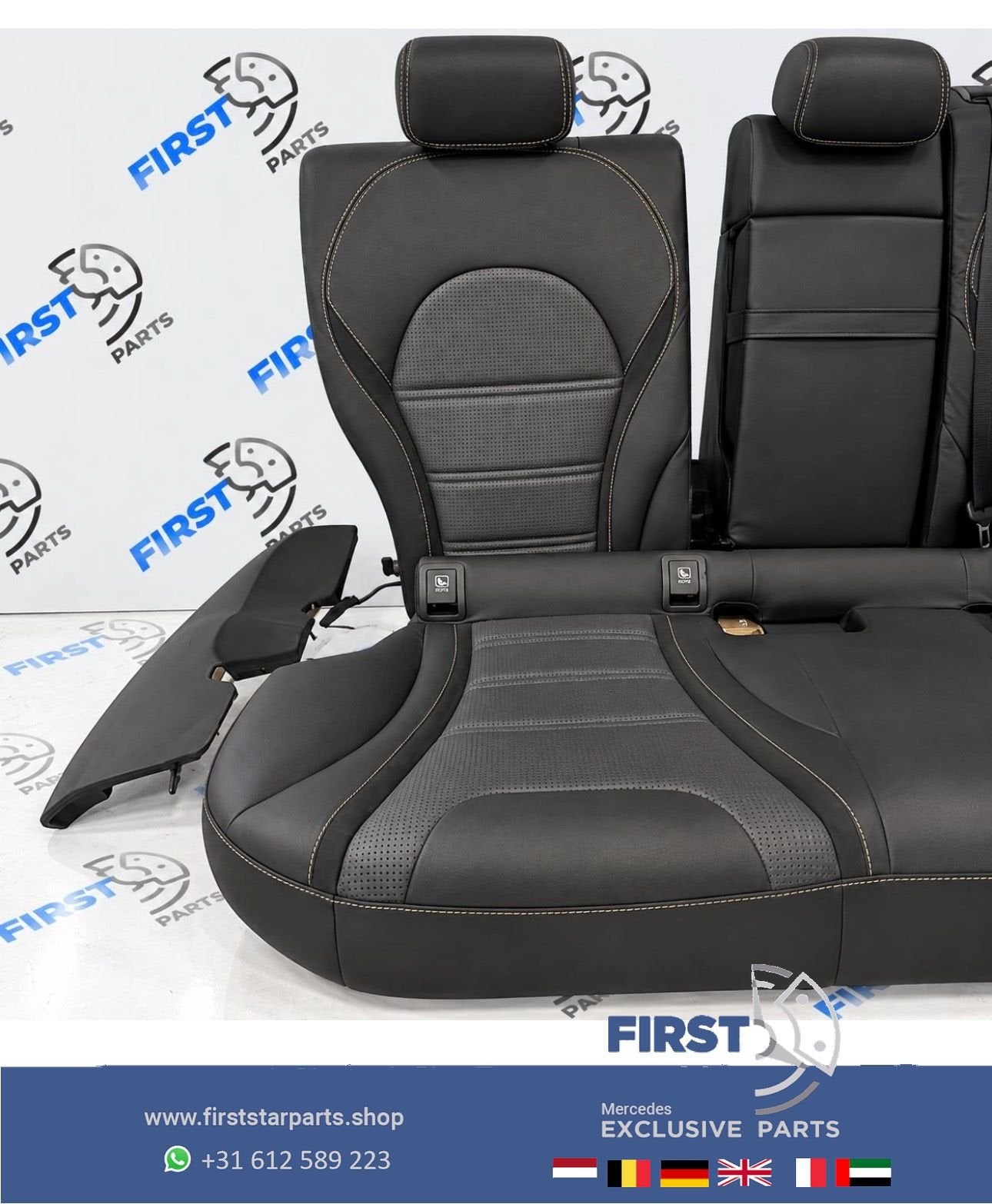 W205 C63 AMG interieur Mercedes SCHAALSTOELEN C63S stoelen C, Gebruikt, -, Ophalen of Verzenden, -
