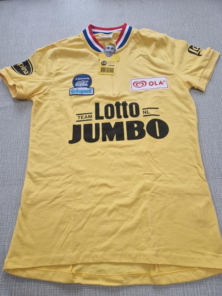 Joop Zoetemelk Lotto Jumbo shirt - Nieuw met kaartje, Maat 48/50 (M), Joop Zoetemelk, Geel, Nieuw