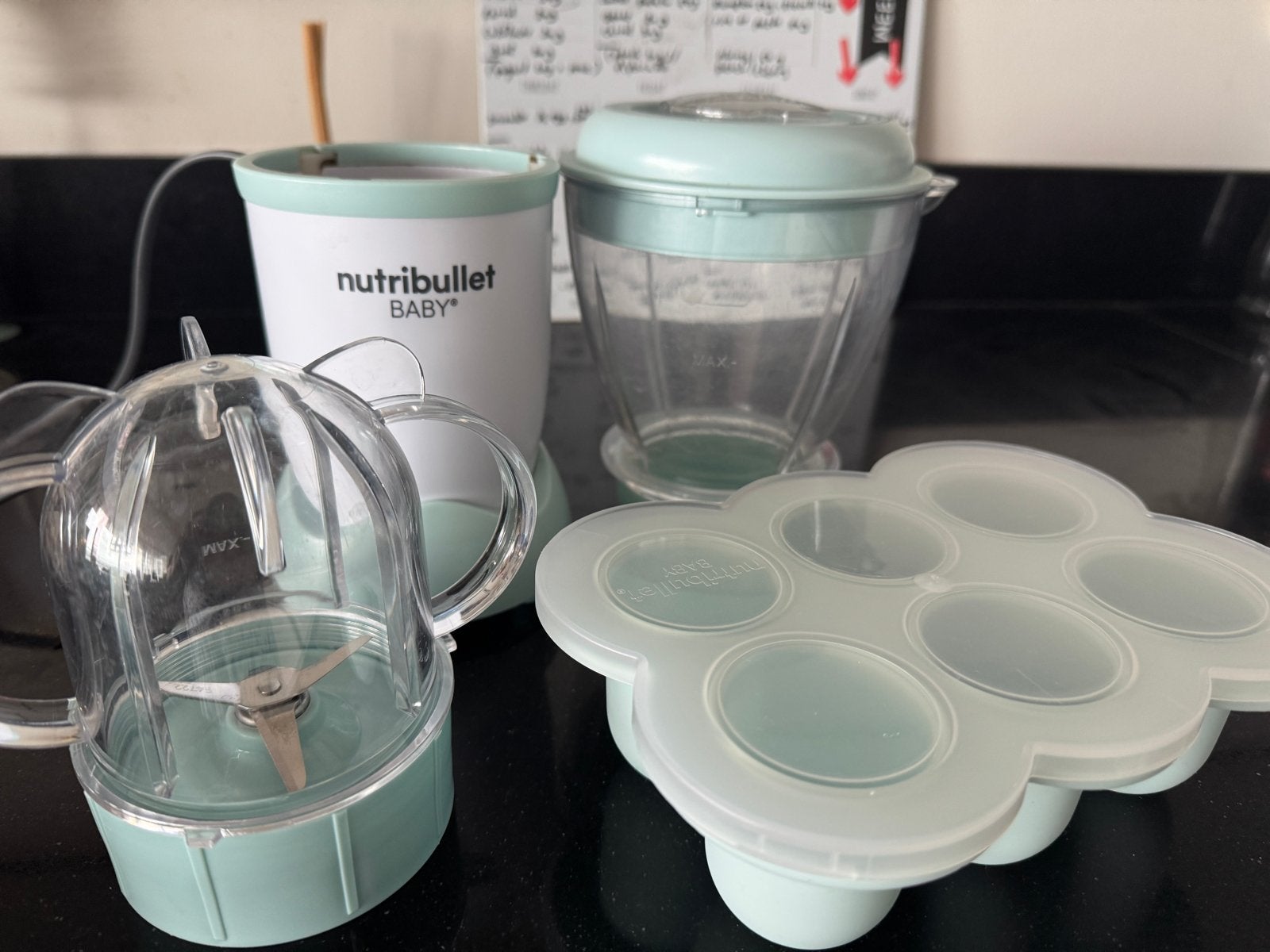 Nutribullet Baby Blender - Gebruikt, goede staat, Witgoed en Apparatuur, Keukenmixers, Minder dan 1 liter, Ophalen of Verzenden
