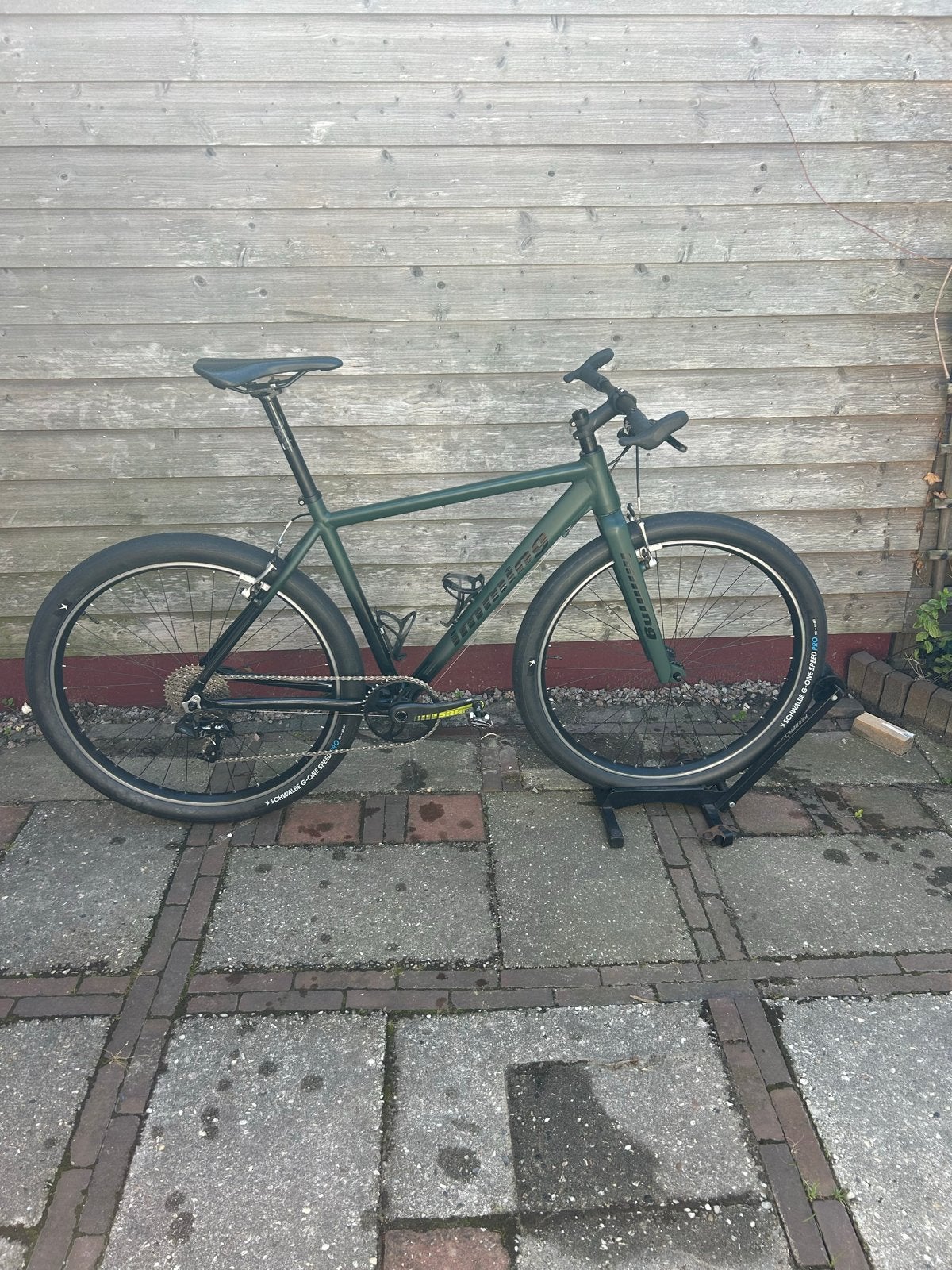 Imming Strandfiets Allrounder V-brakes, 10 tot 15 versnellingen, Velgrem, 53 tot 57 cm, Ophalen