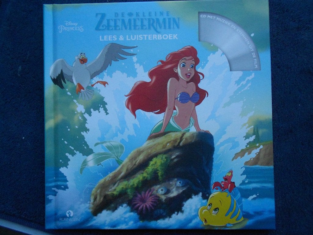 de kleine zeemeermin lees & luisterboek, Boeken, Ophalen, Zo goed als nieuw, Disney, Sprookjes