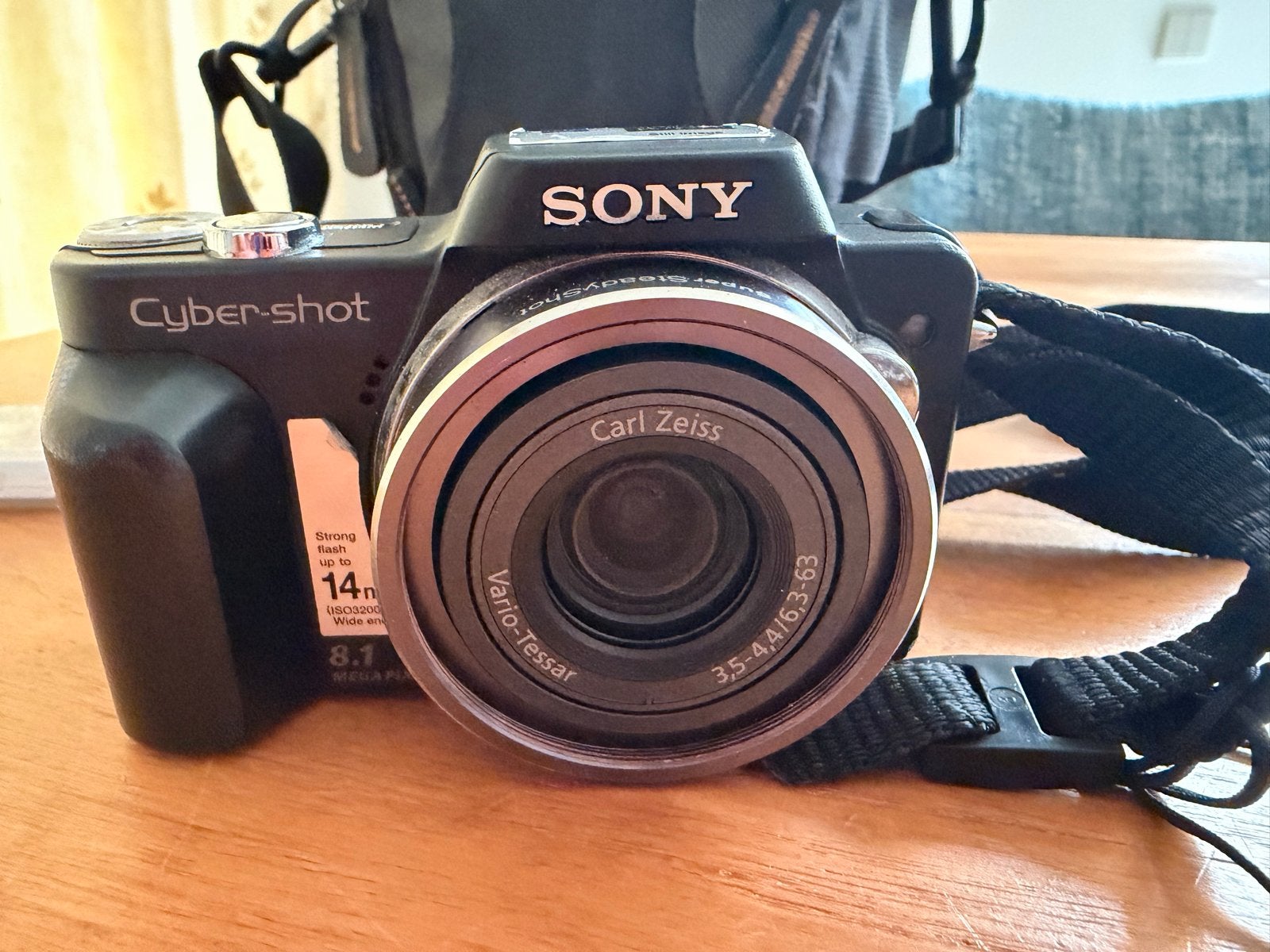 Sony Cyber-shot DSC-H3 Compactcamera - 8.1 MP, Carl Zeiss, Audio, Tv en Foto, Fotocamera's Digitaal, Ingebouwde flitser, Gebruikt