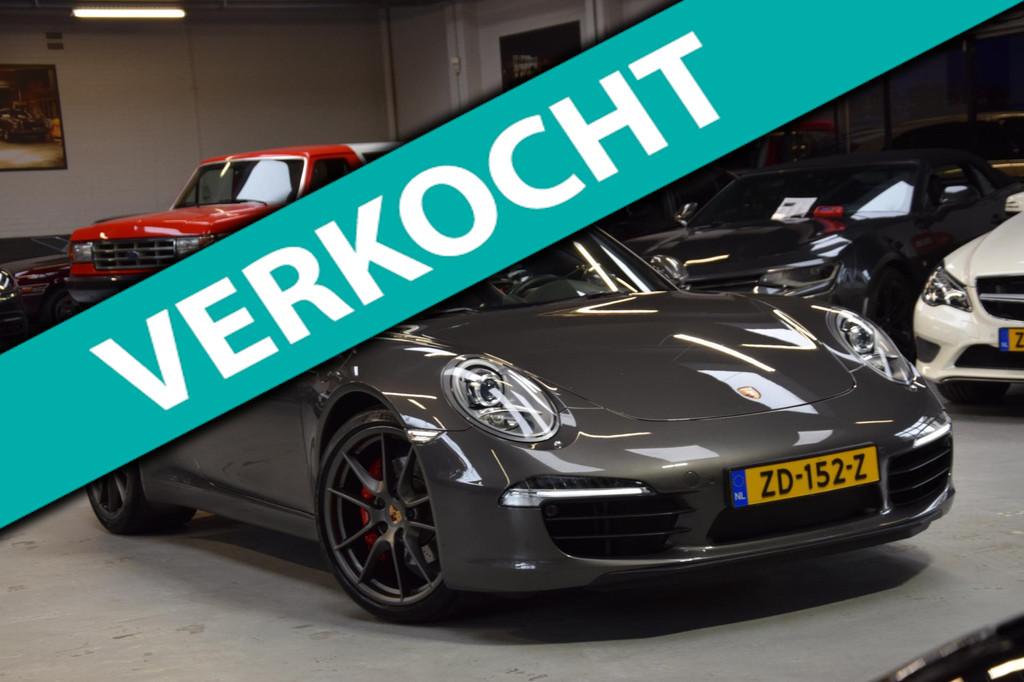 Porsche 911 Cabrio 991 3.8 Carrera S|Navi|Sport-Uitlaat|Deal, Auto's, Automaat, Euro 5, Achterwielaandrijving, Gebruikt