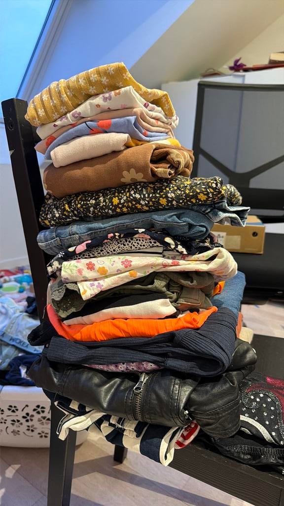 Kledingpakket meisjes 110/116, Kinderen en Baby's, Kinderkleding | Kinder-kledingpakketten, Ophalen of Verzenden, Gebruikt, Maat 110